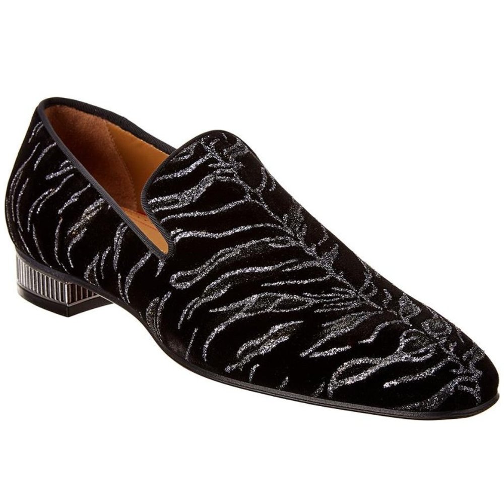 *NWT* Christian Louboutin Colonnaki Velvet Loafer